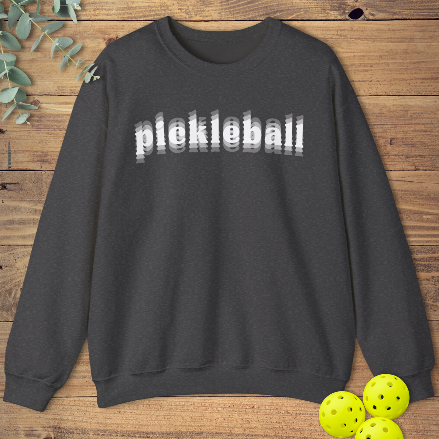 Blurry Pickleball Sweatshirt