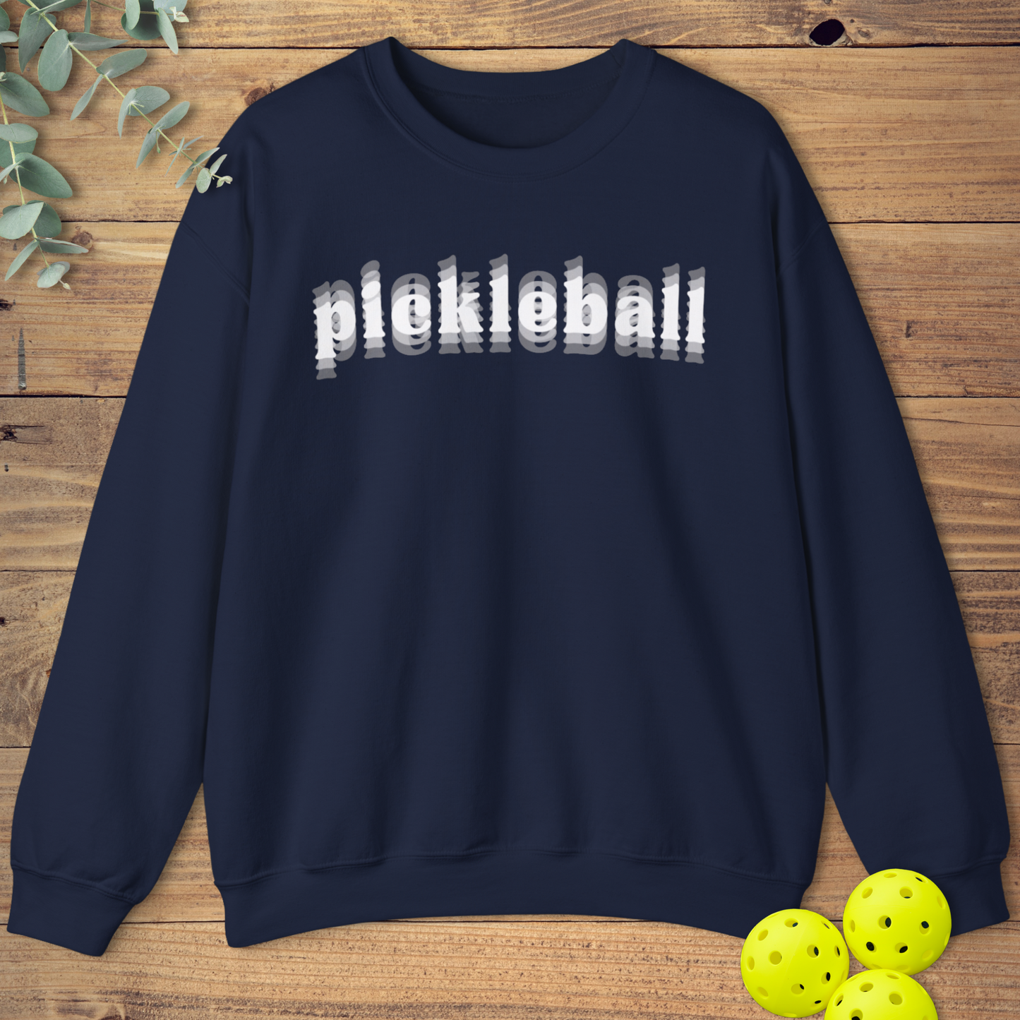 Blurry Pickleball Sweatshirt