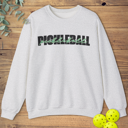 Pickleball Cursive Sweatshirt