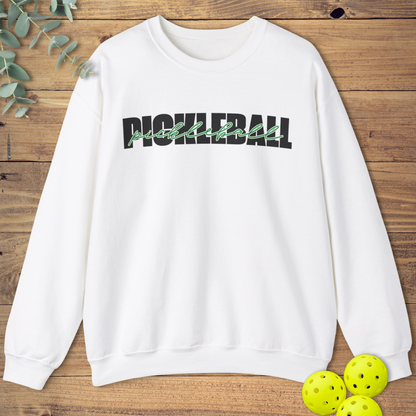 Pickleball Cursive Sweatshirt
