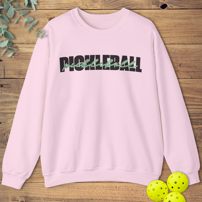 Pickleball Cursive Sweatshirt