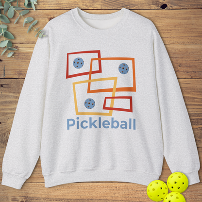 Pickleball Retro Boxes Sweatshirt