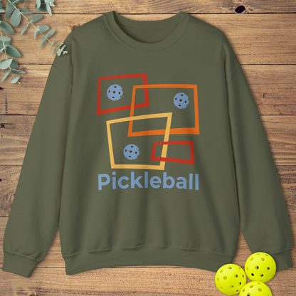 Pickleball Retro Boxes Sweatshirt