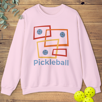 Pickleball Retro Boxes Sweatshirt