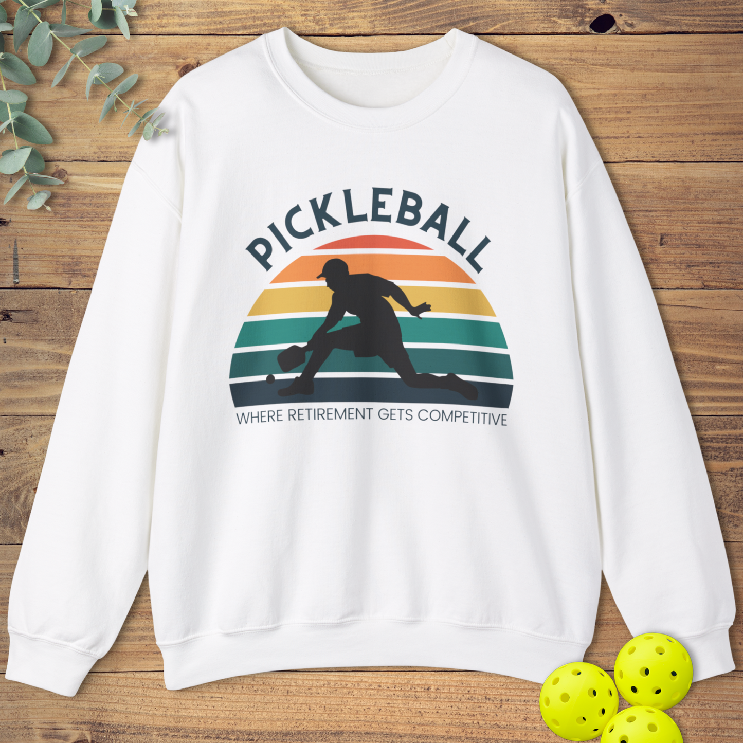 Retirement Gets Competitive Sweatshirt