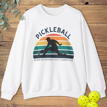 Retirement Gets Competitive Sweatshirt