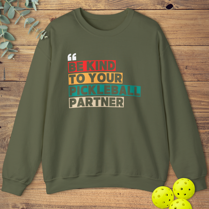 Be Kind Pickleball Sweatshirt