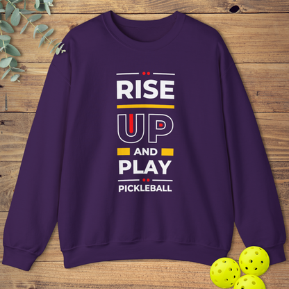 Rise Up and Play Pickleball Sweatshirt