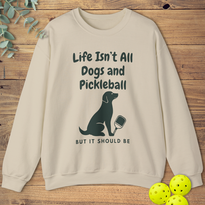 Dogs and Pickleball: Labrador Sweatshirt