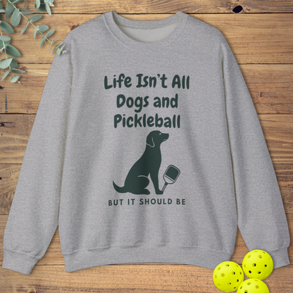 Dogs and Pickleball: Labrador Sweatshirt