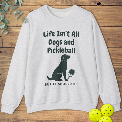 Dogs and Pickleball: Labrador Sweatshirt