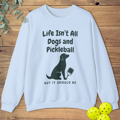 Dogs and Pickleball: Labrador Sweatshirt