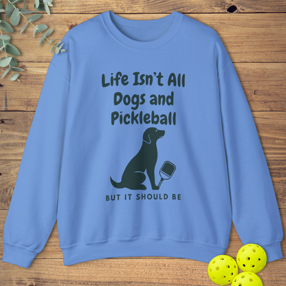 Dogs and Pickleball: Labrador Sweatshirt