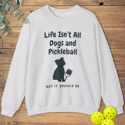 Dogs and Pickleball: Terrier Sweatshirt