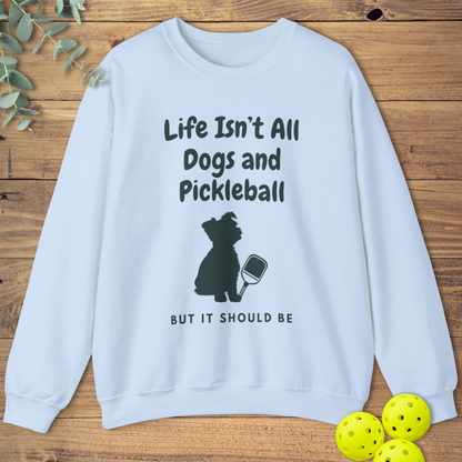Dogs and Pickleball: Terrier Sweatshirt