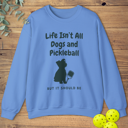 Dogs and Pickleball: Terrier Sweatshirt