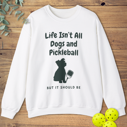 Dogs and Pickleball: Terrier Sweatshirt
