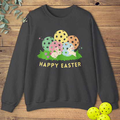 Happy Easter Pickleball Bunnies Sweatshirt