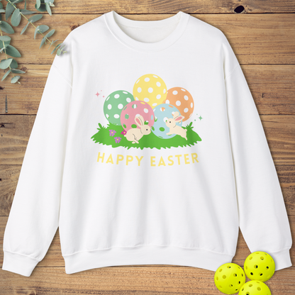 Happy Easter Pickleball Bunnies Sweatshirt