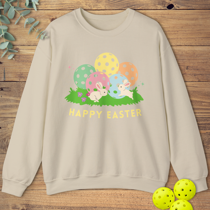Happy Easter Pickleball Bunnies Sweatshirt