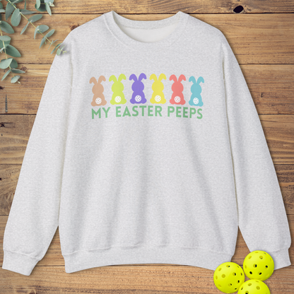 Cute Pickleball Easter Peeps Sweatshirt