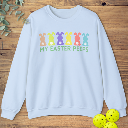 Cute Pickleball Easter Peeps Sweatshirt