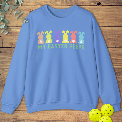 Cute Pickleball Easter Peeps Sweatshirt
