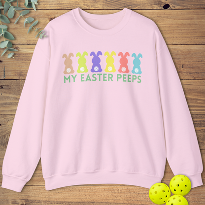Cute Pickleball Easter Peeps Sweatshirt