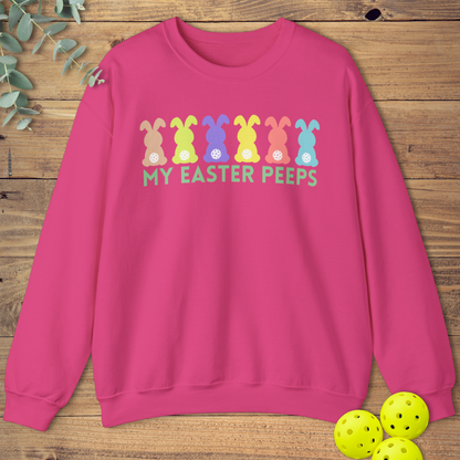 Cute Pickleball Easter Peeps Sweatshirt