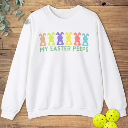 Cute Pickleball Easter Peeps Sweatshirt