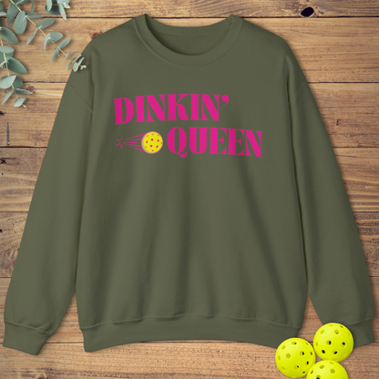 Dinkin' Queen Pickleball Sweatshirt