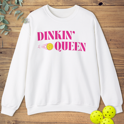 Dinkin' Queen Pickleball Sweatshirt