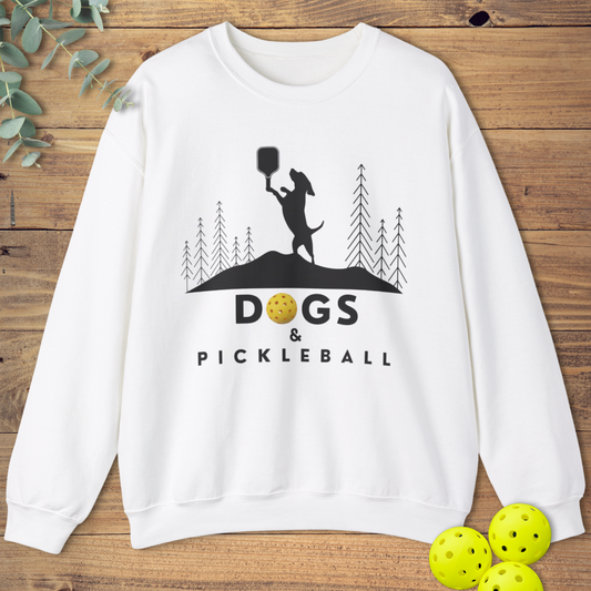 Dogs & Pickleball Sweatshirt