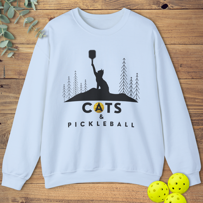 Cats & Pickleball Sweatshirt