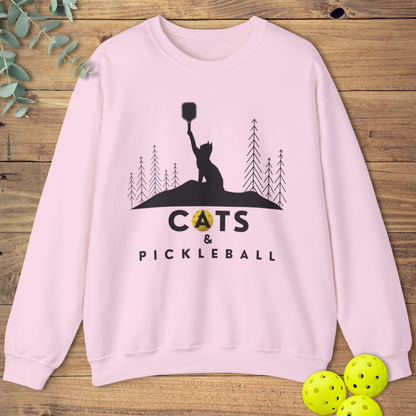 Cats & Pickleball Sweatshirt