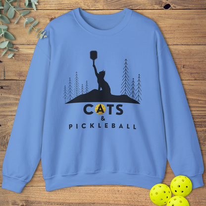 Cats & Pickleball Sweatshirt