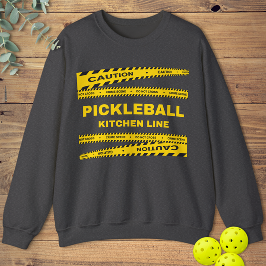 Pickleball Crime Scene Sweatshirt