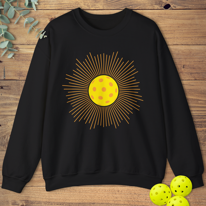Pickleball Sun Rays Sweatshirt