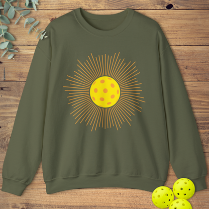 Pickleball Sun Rays Sweatshirt