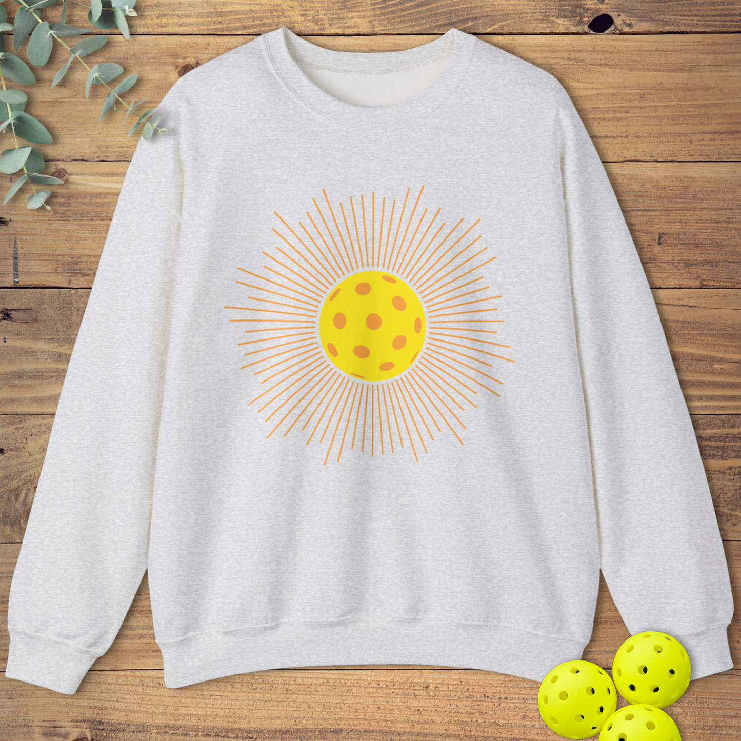 Pickleball Sun Rays Sweatshirt