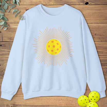 Pickleball Sun Rays Sweatshirt