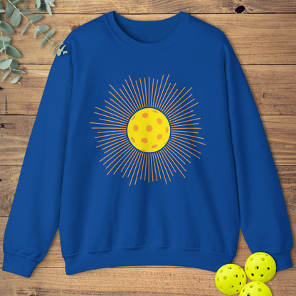 Pickleball Sun Rays Sweatshirt