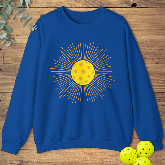 Pickleball Sun Rays Sweatshirt