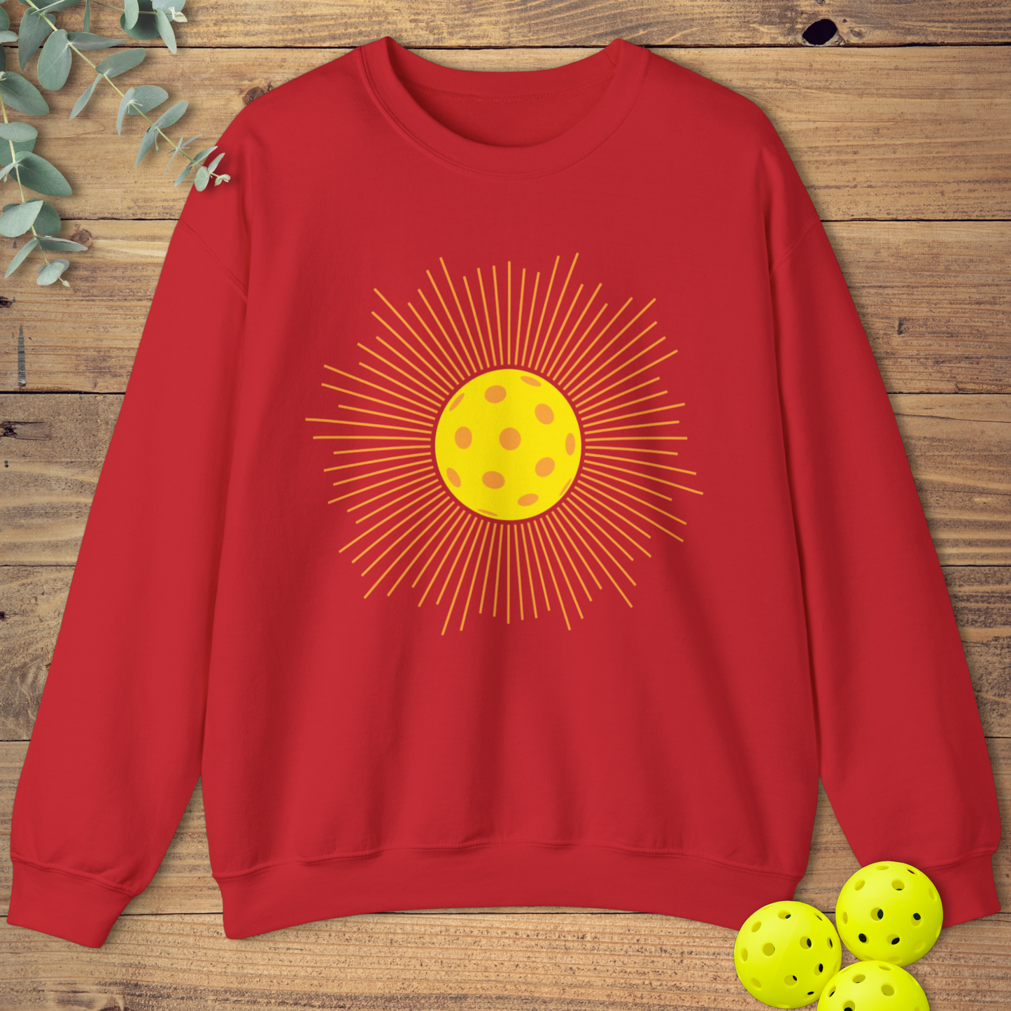 Pickleball Sun Rays Sweatshirt