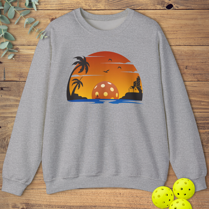 Pickleball Sunset Sweatshirt