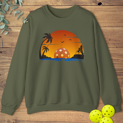 Pickleball Sunset Sweatshirt