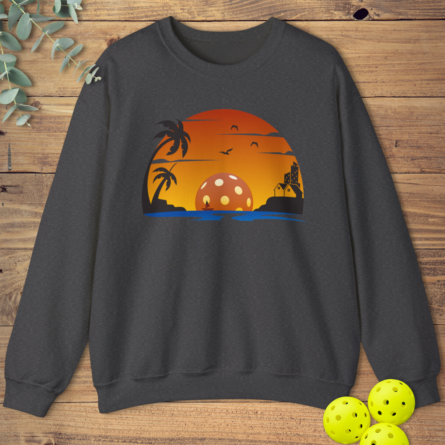 Pickleball Sunset Sweatshirt