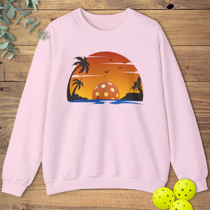 Pickleball Sunset Sweatshirt