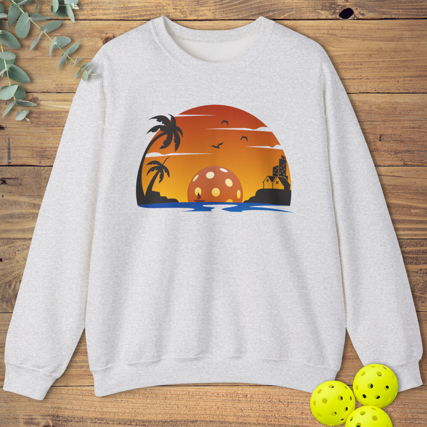 Pickleball Sunset Sweatshirt