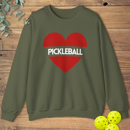 Red Pickleball Love Sweatshirt